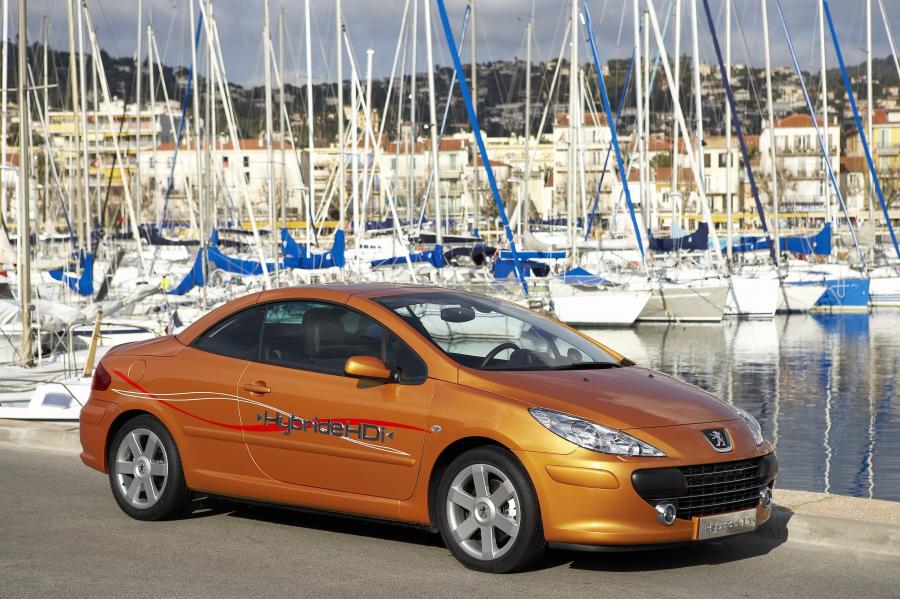  Peugeot 307 CC Hybride HDI Concept 2006 года  (фото 11 из 19)